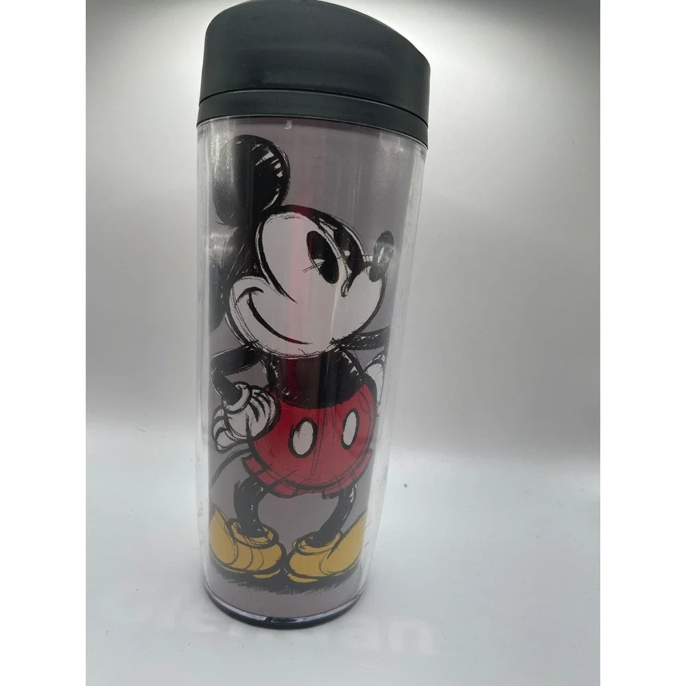 Jerry Leigh Disney Mickey Mouse Sketch Travel Tumbler Grey 18oz 533ml #940